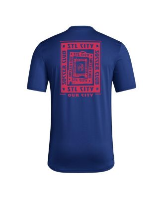 Men's Navy St. Louis City SC Local Wrap T-Shirt