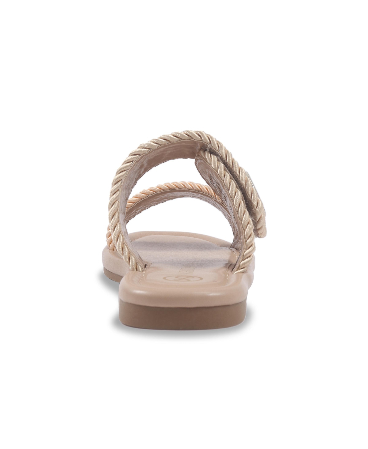 SAM & LIBBY LITTLE AND BIG GIRLS BELLE CORD SLIDE SANDALS 