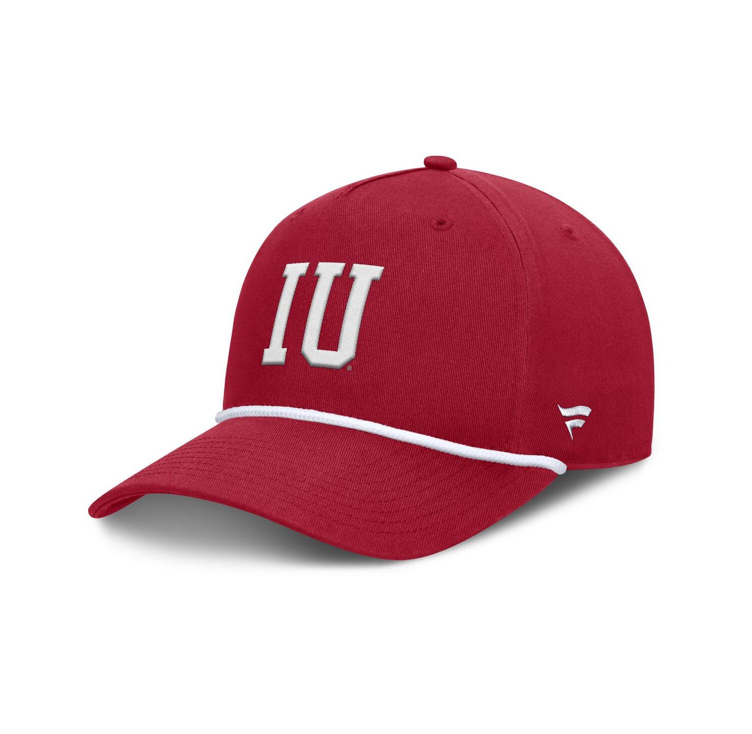 Men's Crimson Indiana Hoosiers Foul Ball Rope Adjustable Hat