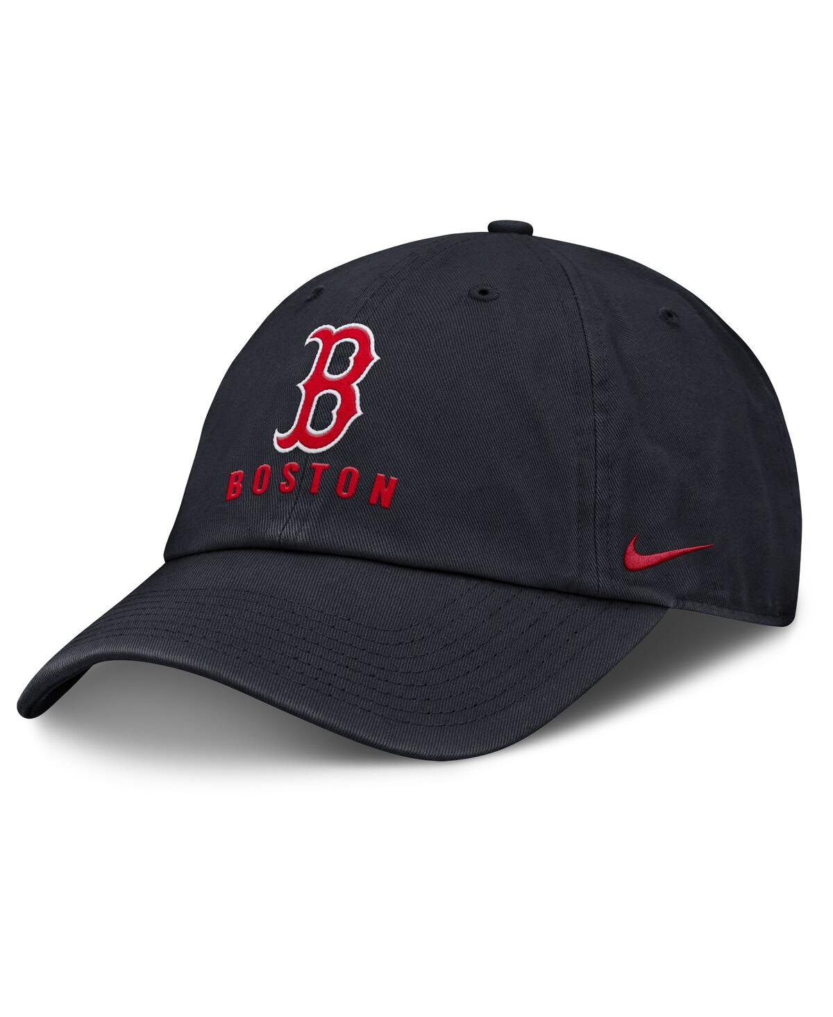 Nike Women's Navy Boston Red Sox Club Adjustable Hat In Navy