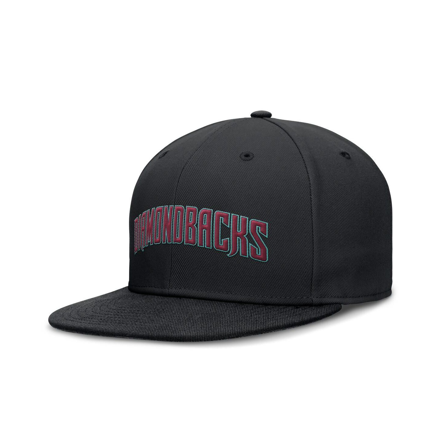 Мужская бейсболка Nike Arizona Diamondbacks True Performance, Black — фото 1
