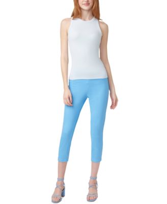 Women's Mid-Rise Pull-On Denim Capri Leggings