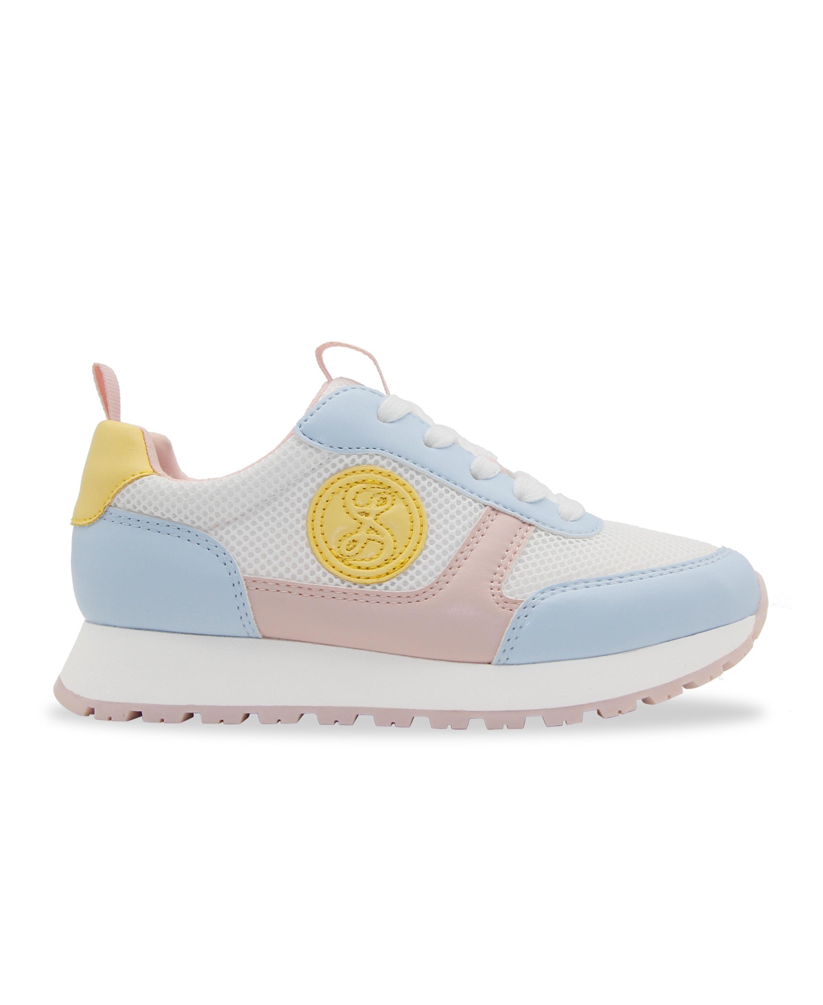 Shop Sam & Libby Little And Big Girls Rosa Randal Casual Athletic Sneakers In Light Blue