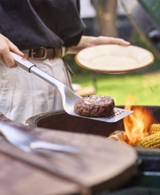 GrillOut 2-Piece BBQ Turner and Tongs Set