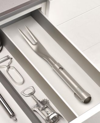 GrillOut 16" BBQ Fork with Retractable Head