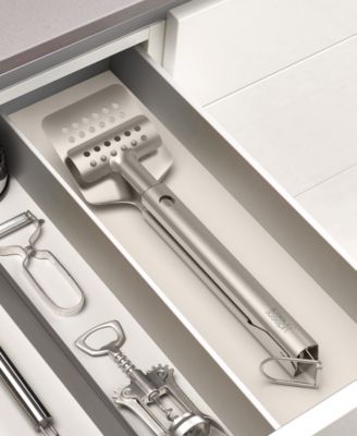 GrillOut 18" BBQ Turner Tongs with Retractable Head