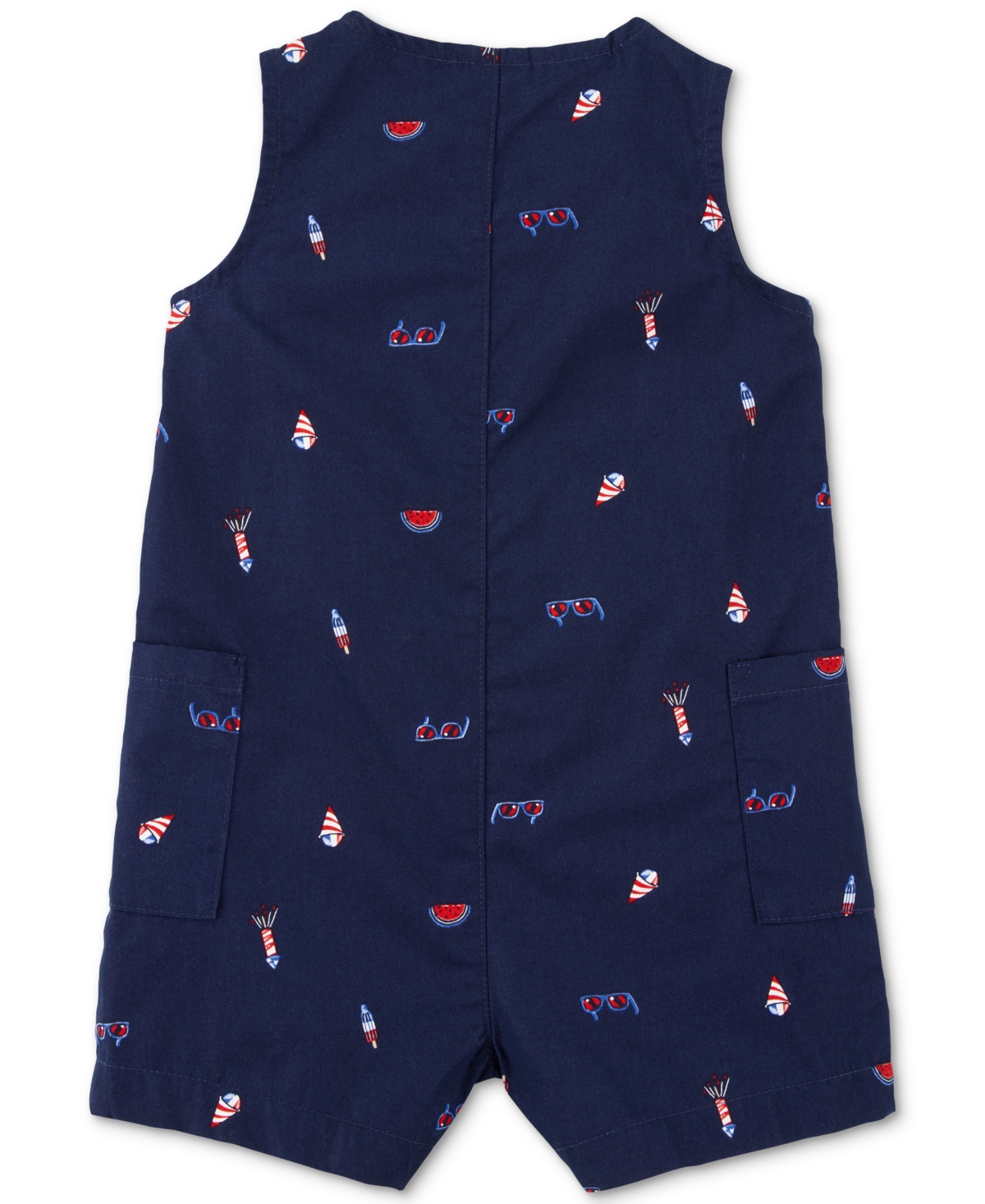 Carter's Baby Boys 4th Of July Button-down Romper