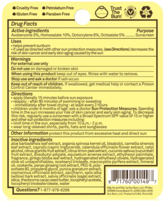 Sunscreen Lip Balm SPF 30 - Coconut, 0.15 oz.