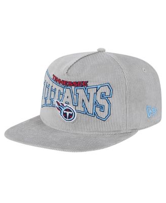 New Era - Men's  Gray Tennessee Titans Corduroy&nbsp;Golfer Adjustable Hat