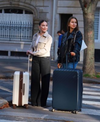 Louvre 2-Piece Expandable Retro Spinner Luggage Set