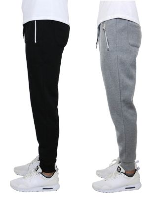 Men's 2-Pack Fleece-Lined Jogger Sweatpants