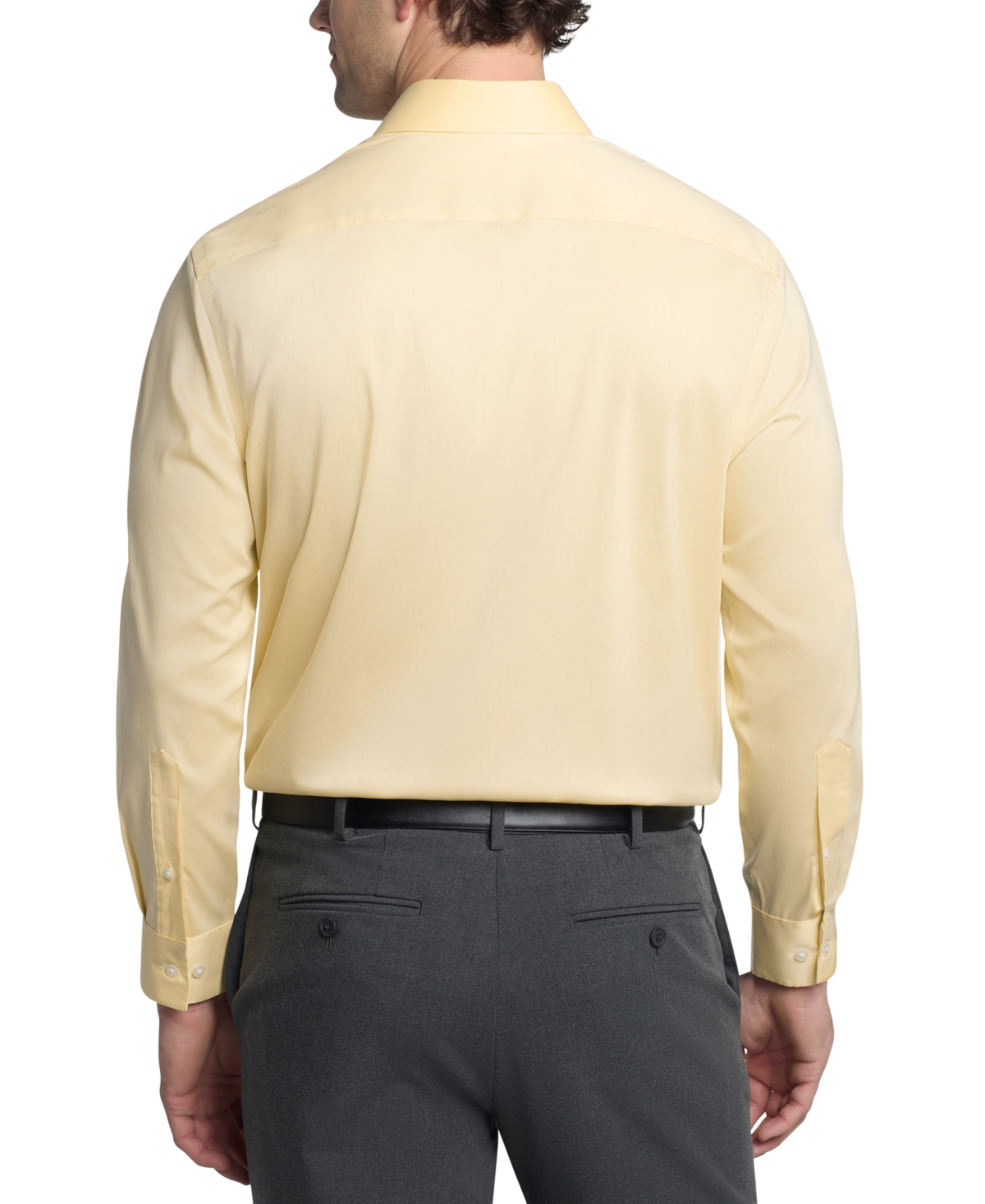 VAN HEUSEN MEN'S REGULAR FIT ULTRA WRINKLE FREE SPREAD COLLAR DRESS SHIRT 