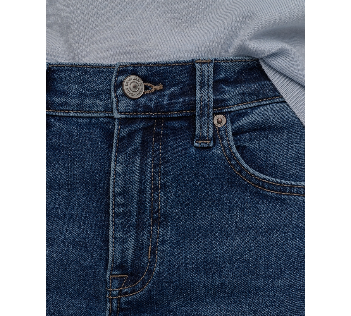 DKNY JEANS WOMEN'S MID RISE SKINNY JEANS 