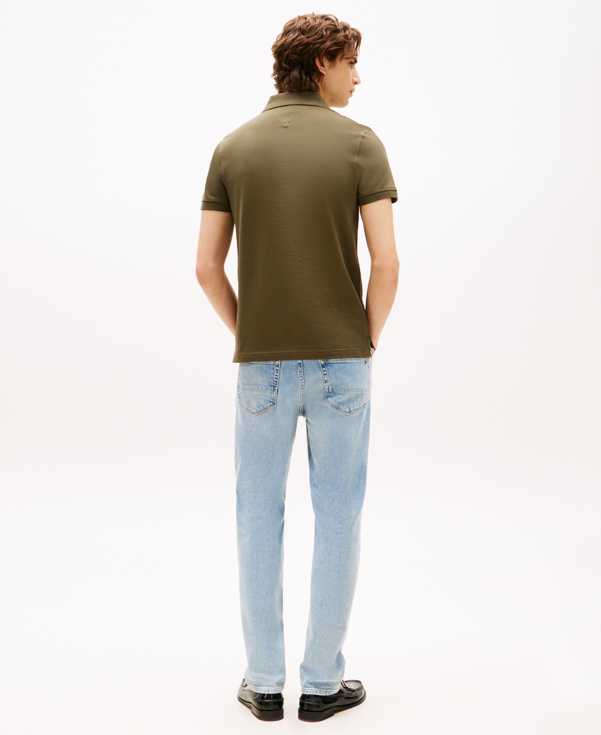 Tommy Hilfiger Men's 1985 Slim Fit Polo Shirt In Green