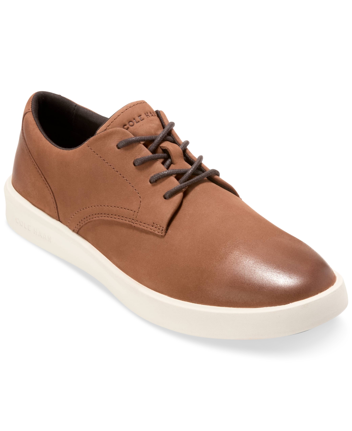 Cole Haan Grand Crosscourt Daily Plain Toe Sneaker In Brown