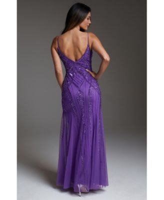 Women's Beaded Gown