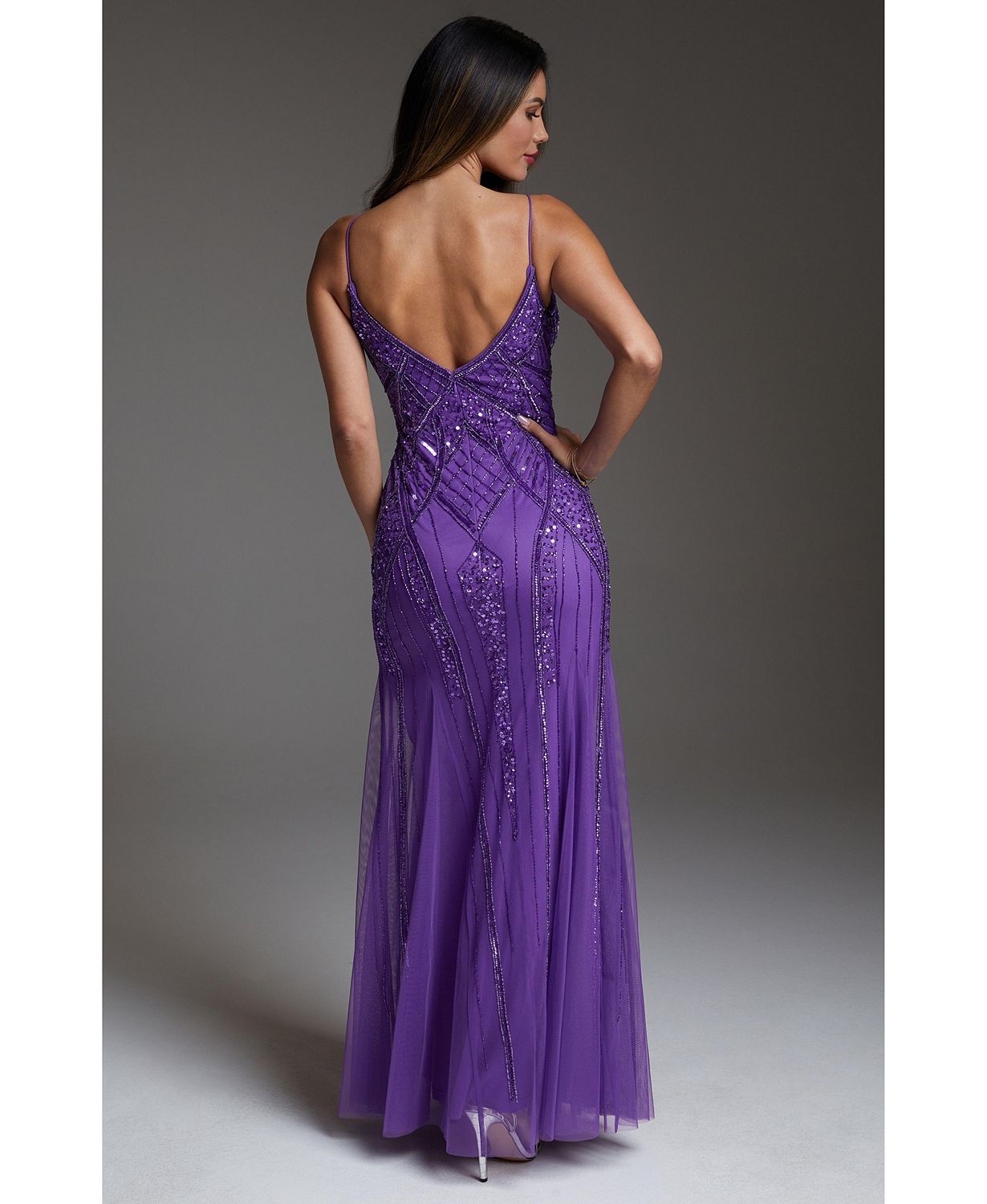 Women's Beaded Gown