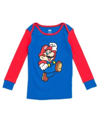 Baby Boys SUPER MARIO Pajama Shirt and Pants Set