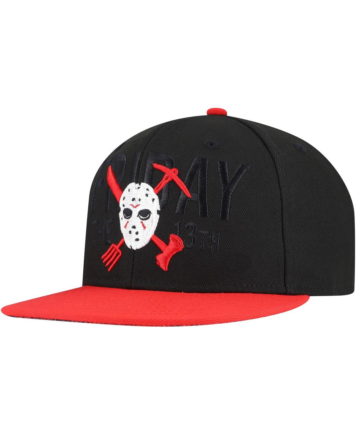 Lids Men's Jason Voorhees Black Friday The 13th Snapback Hat In Black
