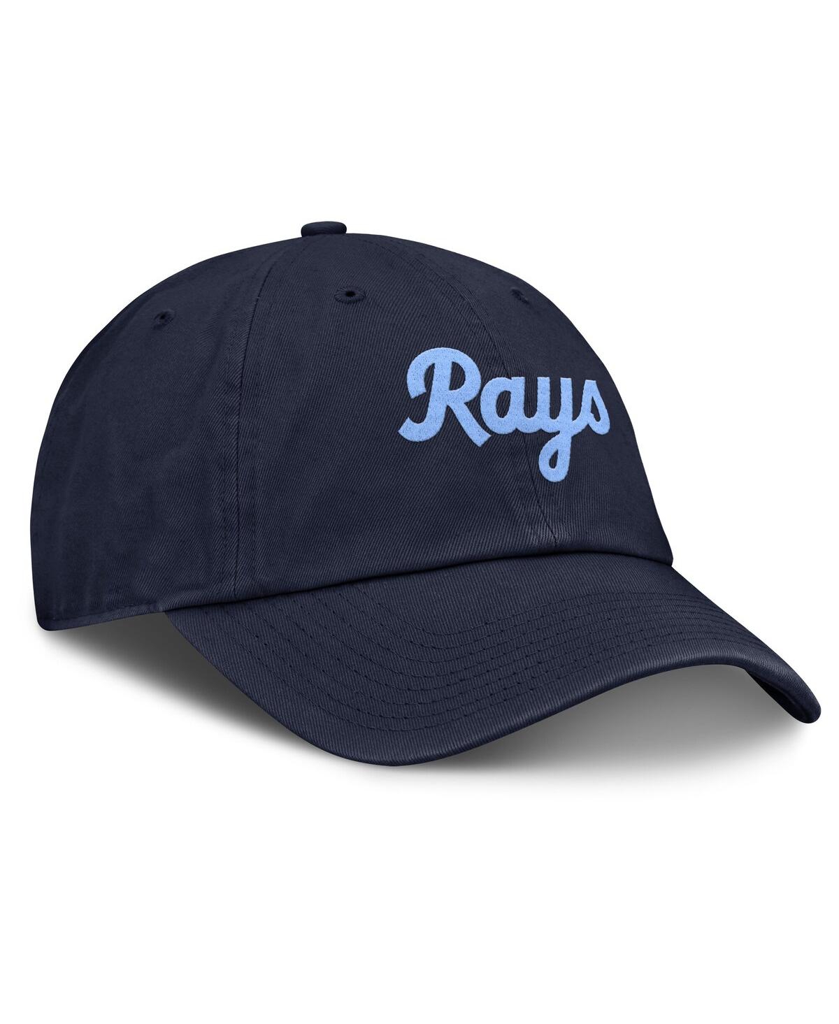 Nike Women's Navy Tampa Bay Rays Club Adjustable Hat In Navy
