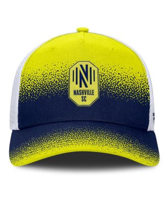 Men's Yellow Nashville SC Libero Trucker Adjustable Hat