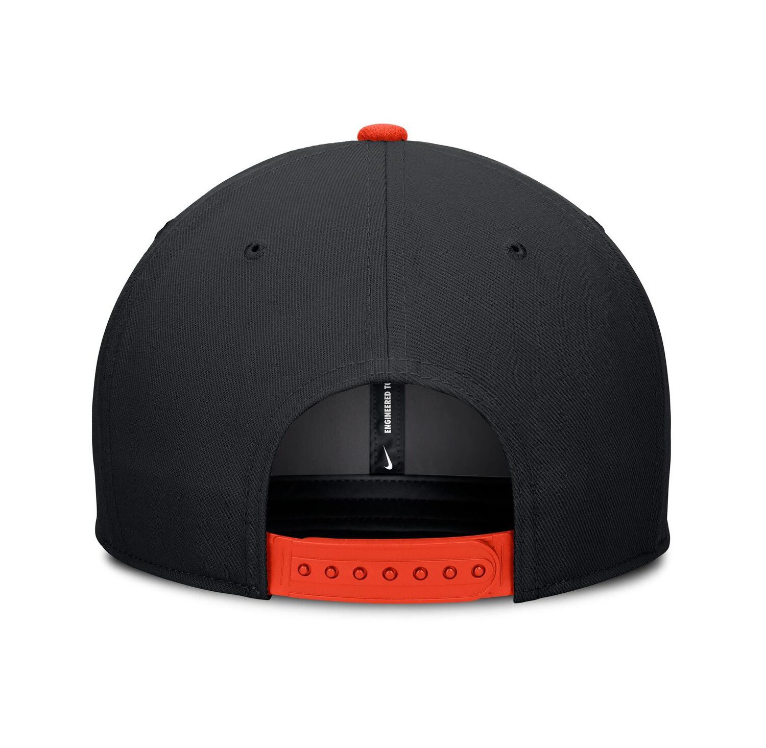 Men's Black/Orange Baltimore Orioles Pro Performance Snapback Hat