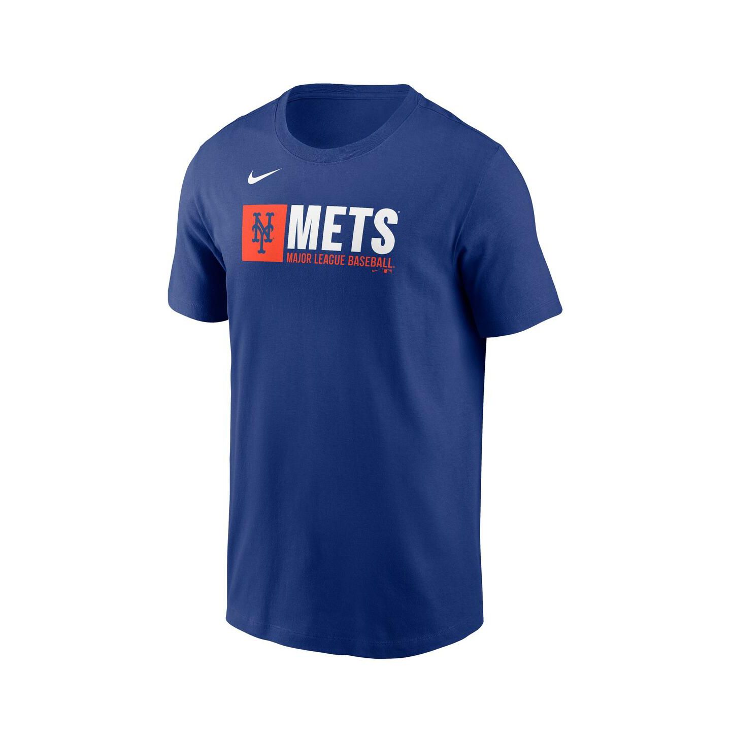 Мужская футболка Nike Royal New York Mets Team Block — фото 3