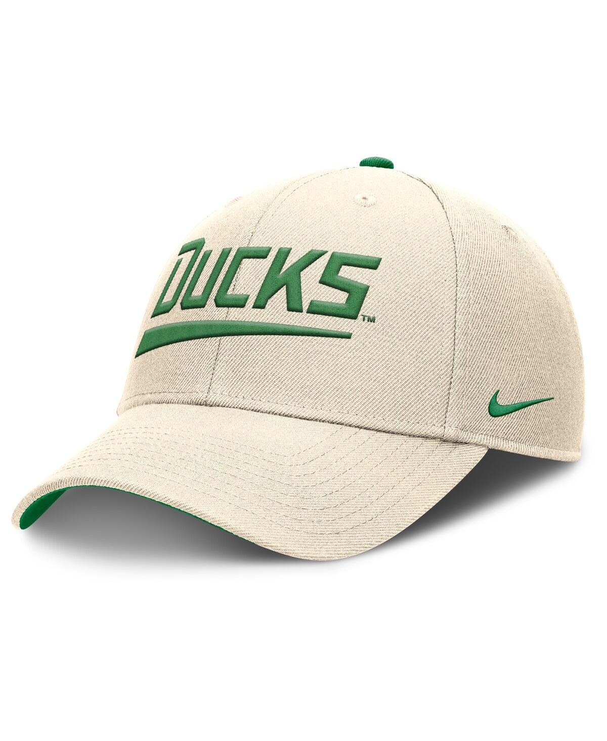 Nike Oregon Ducks Primetime Rise  Men's College Adjustable Hat In Natural