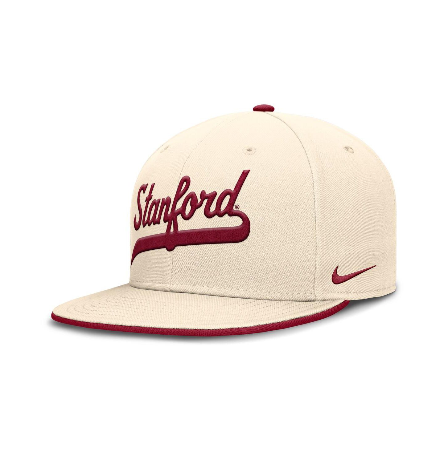 Мужская кепка Nike Natural Stanford Cardinal Primetime True Performance Fitted Hat — фото 2