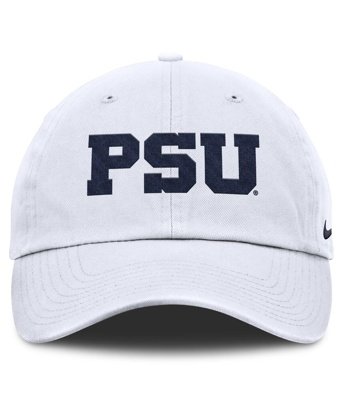 Nike Penn State Nittany Lions Primetime Club  Men's College Adjustable Hat In White