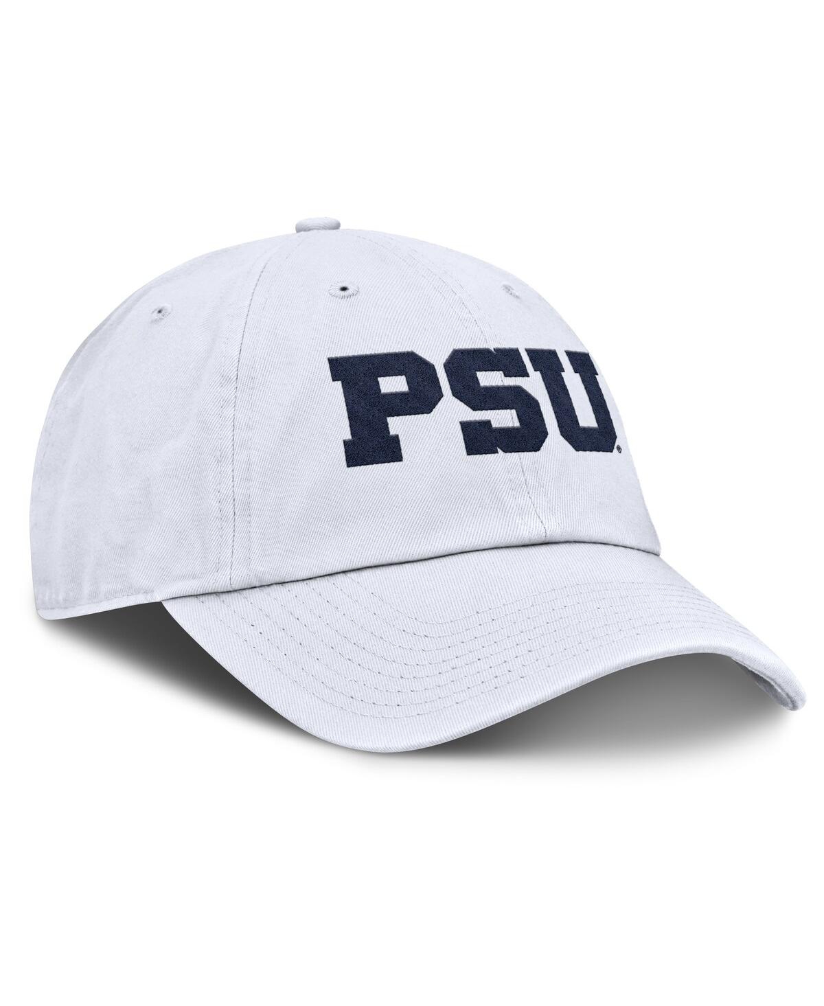 Nike Penn State Nittany Lions Primetime Club  Men's College Adjustable Hat In White