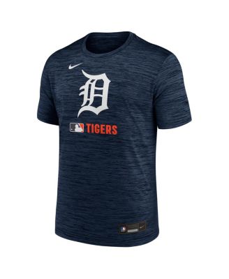 Men's Navy Detroit Tigers Authentic Collection Velocity Performance Practice T-Shirt