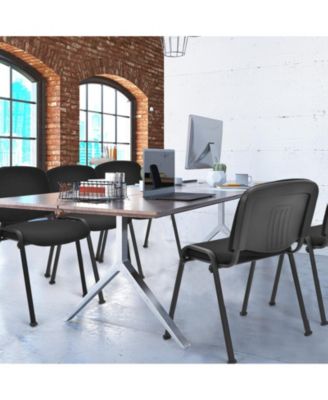 5 Pieces Elegant Conference Office Chair Set for Guest Reception