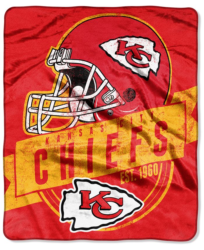 Chiefs throw blanket 2025