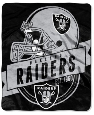 Northwest Company - Oakland Raiders Micro Raschel 12th Man Throw Blanket
