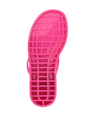 Women's Vedna Cutout Logo Jelly Thong Sandals