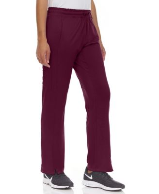 Plus Size Scrubs Mid Rise Six Pocket Active Yoga Scrub Pants
