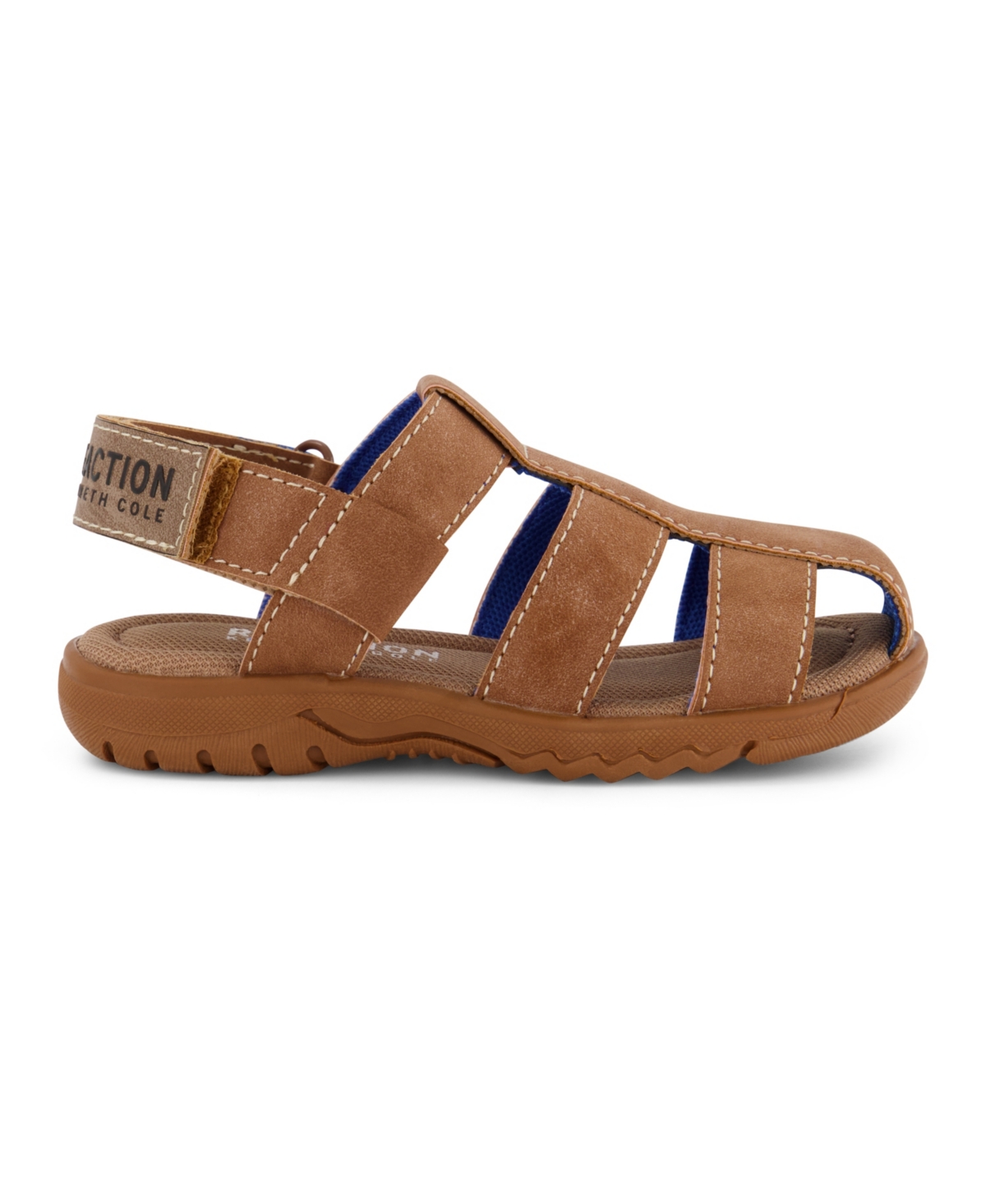 Kenneth Cole Reaction Little And Big Boys Benjamin Casey Hook And Loop Sandal