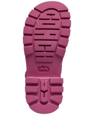 Brynn Buckled Leather Platform Sandals