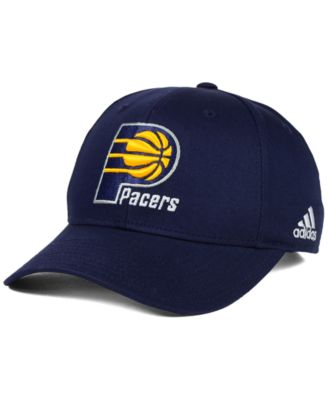 adidas Indiana Pacers Structured Basic Adjustable Cap - Macy's