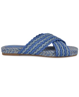 Women's Animay Woven Slip-On Flat Sandals