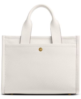 【COACH】Cargo Pebbled Leather Tote Bag 26 COACH Cargo Pebbled Leather Tote Bag 26 - Macy's