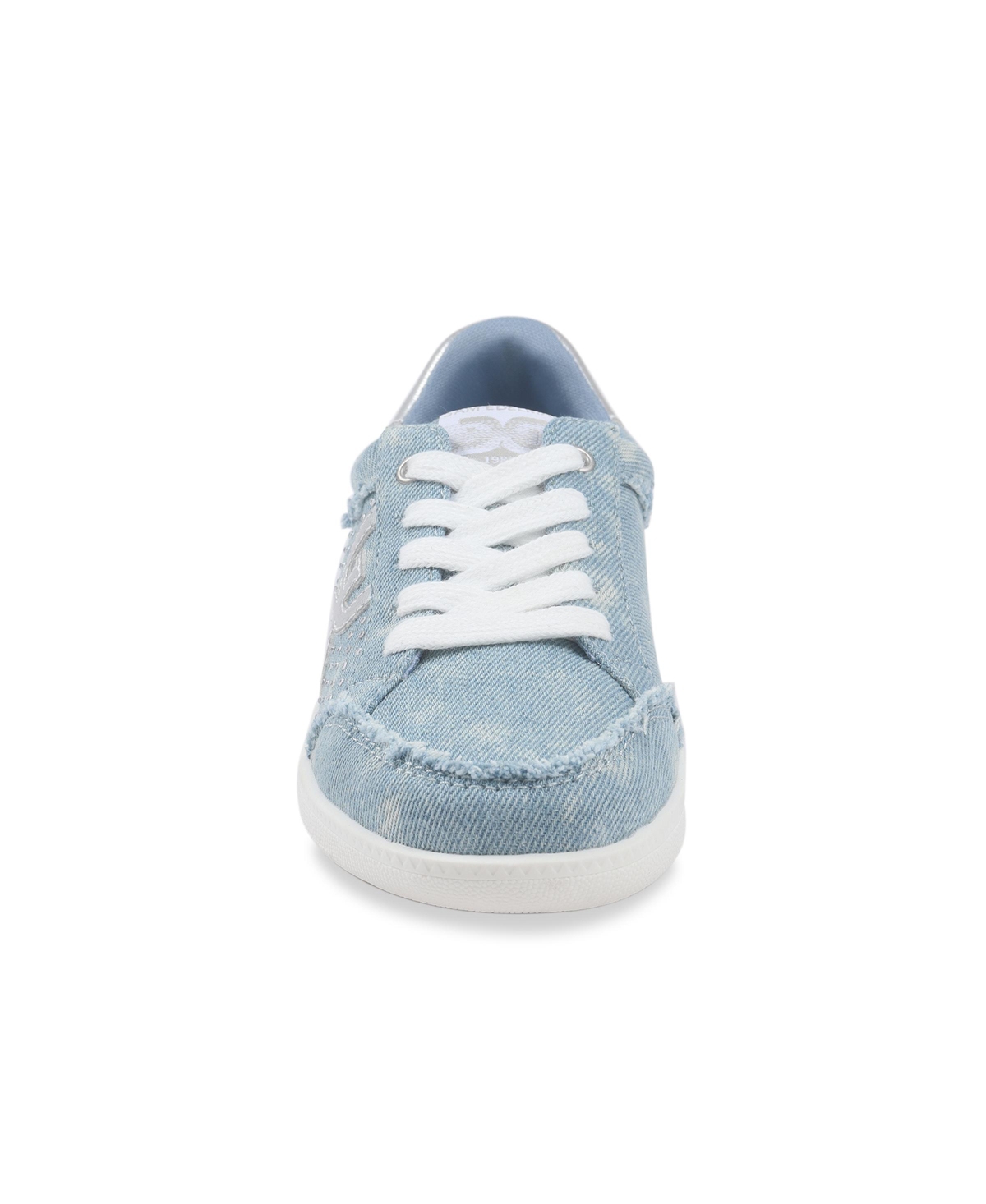 Sam Edelman Little And Big Girls Tenny Josi Denim Sneakers In Blue