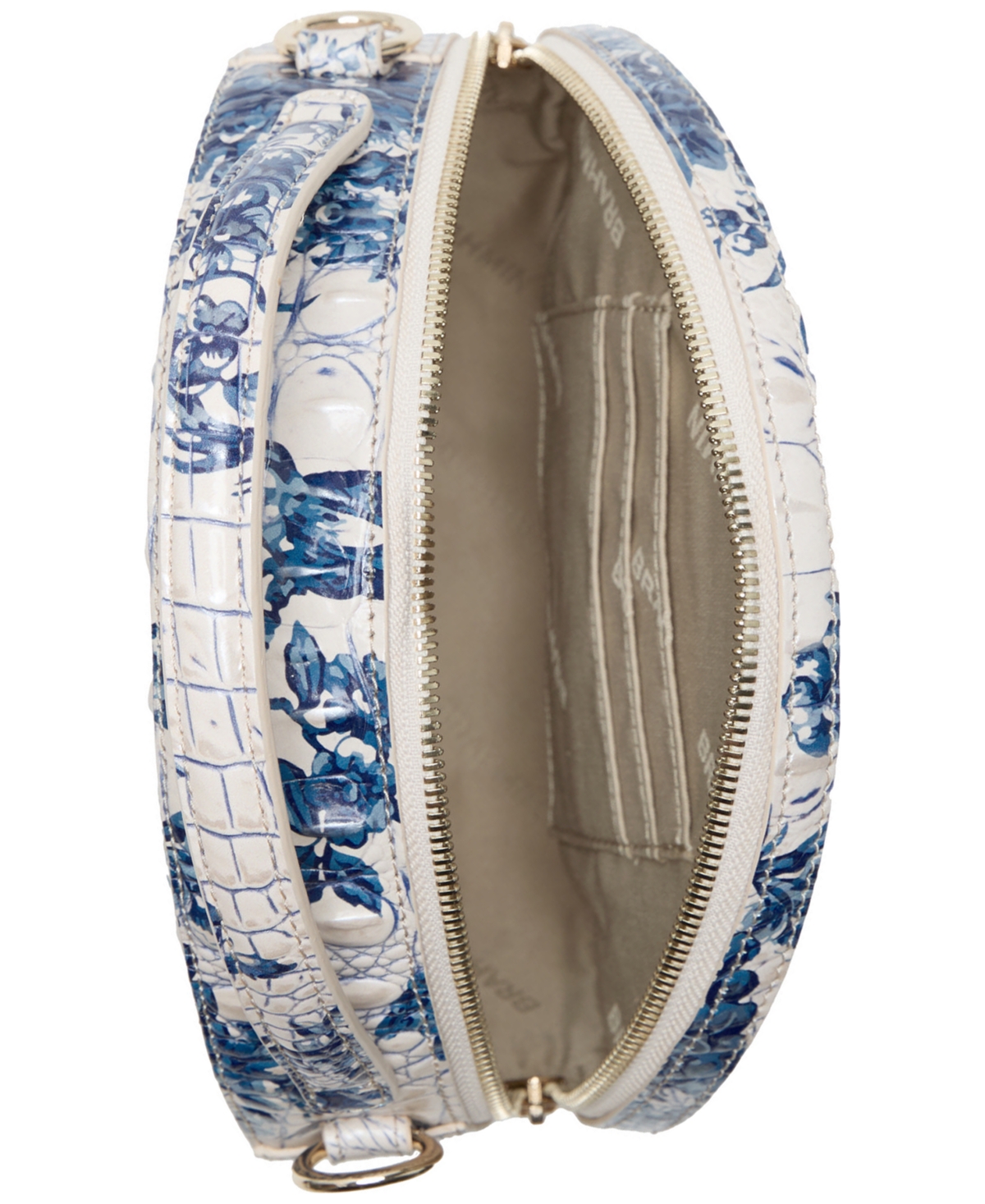 Brahmin Lane Melbourne Leather Crossbody In Songbird