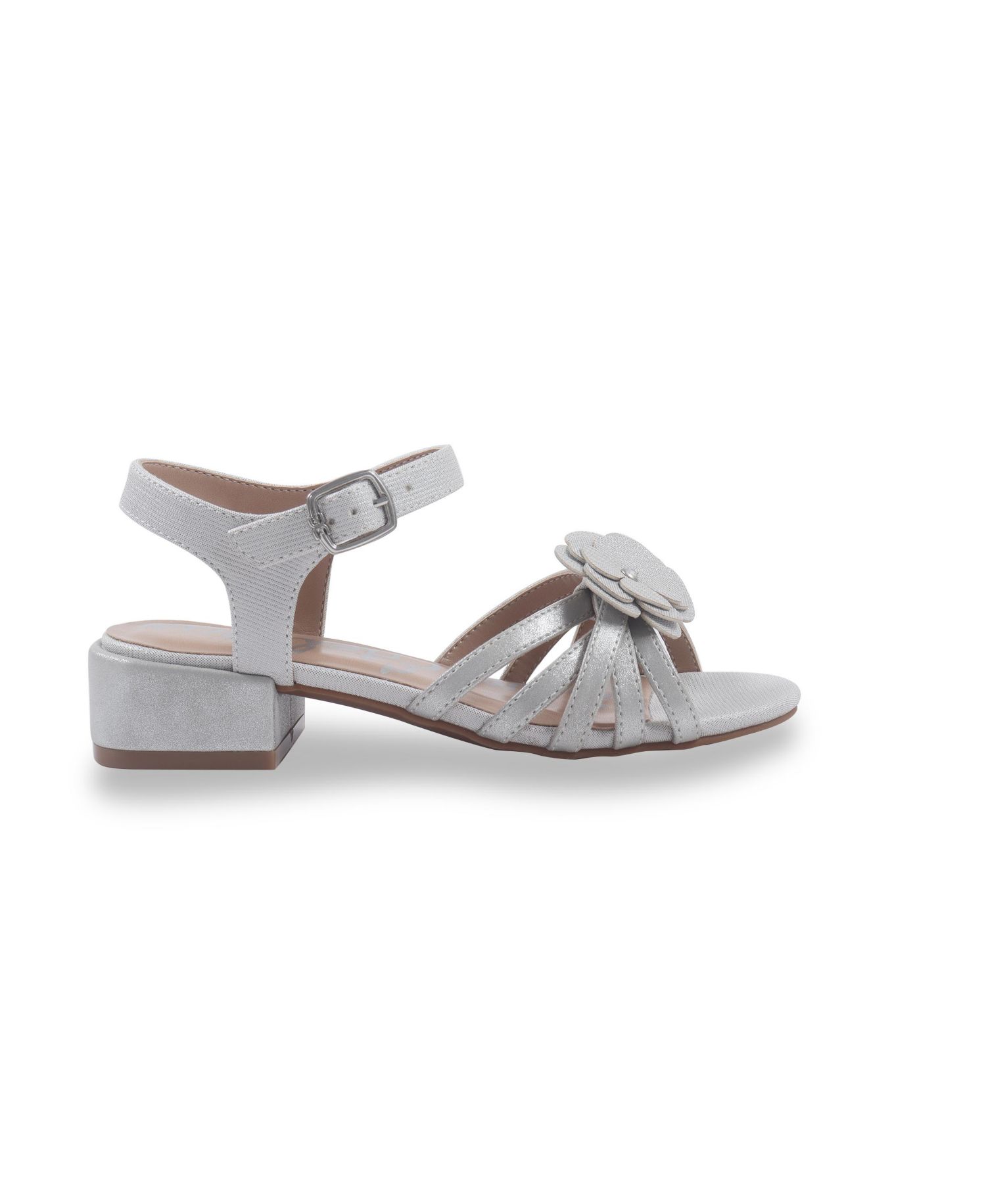 Little and Big Girls Calia Flower Dress Sandals