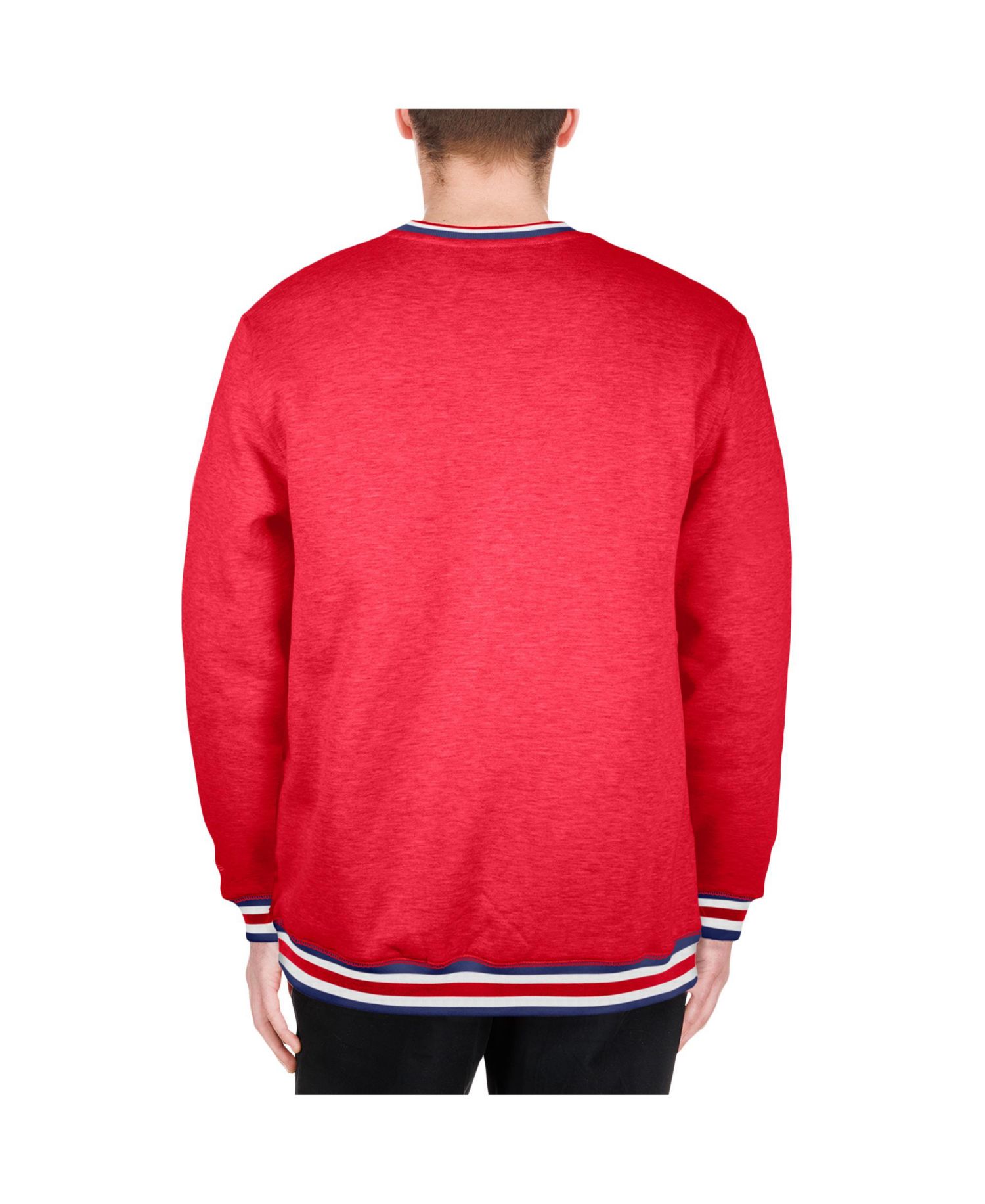 Men's Red Philadelphia Phillies Father's Day Pullover Sweatshirt