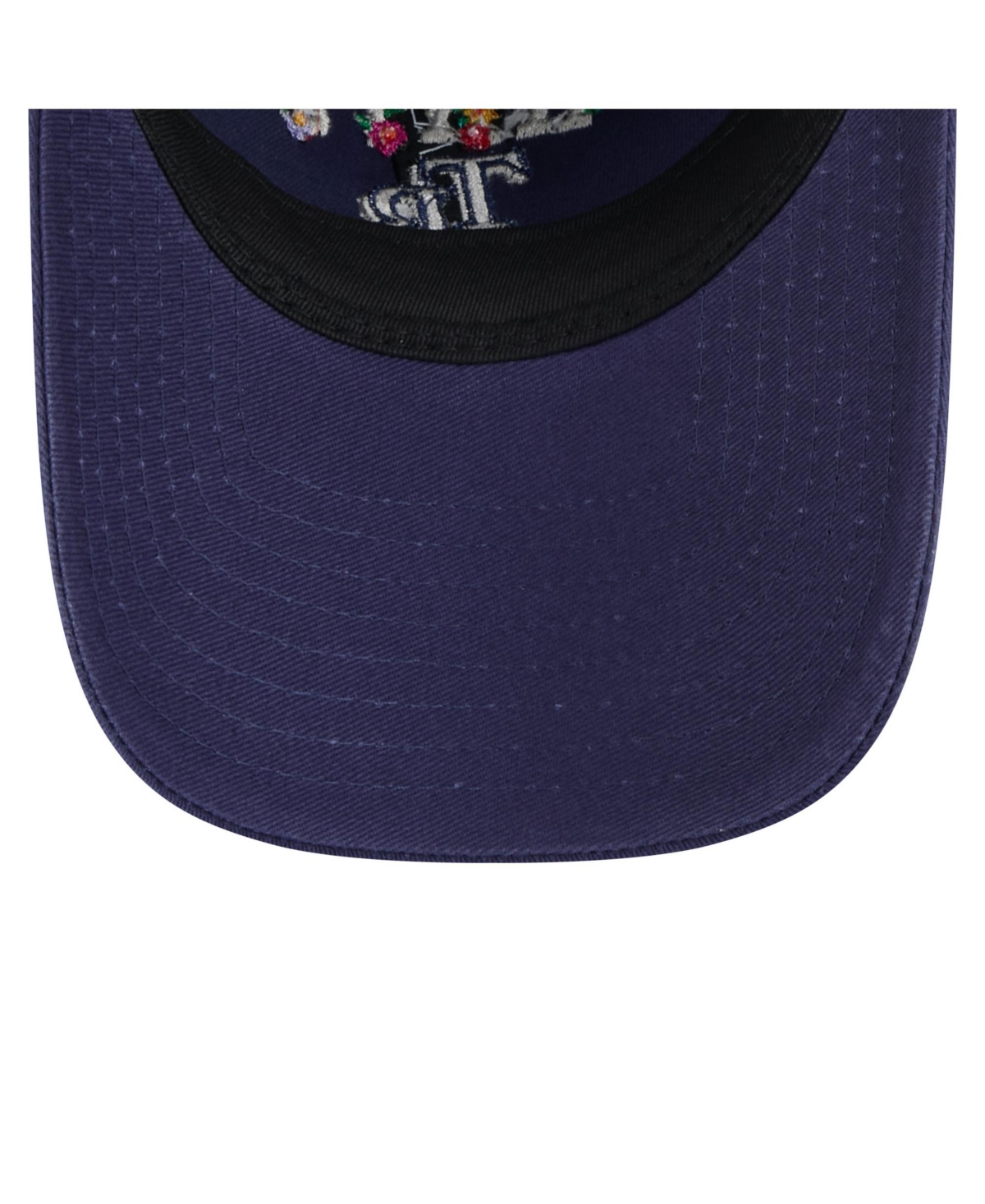 New Era Women's Navy Tampa Bay Rays 2025 Spring Training Floral 9twenty Adjustable Hat In Navy