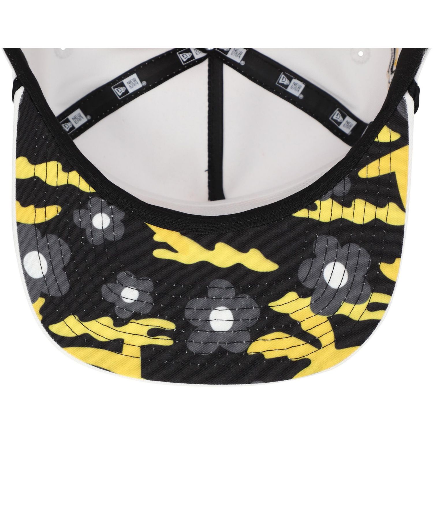 Men's White Pittsburgh Pirates Paradise Golfer Adjustable Hat