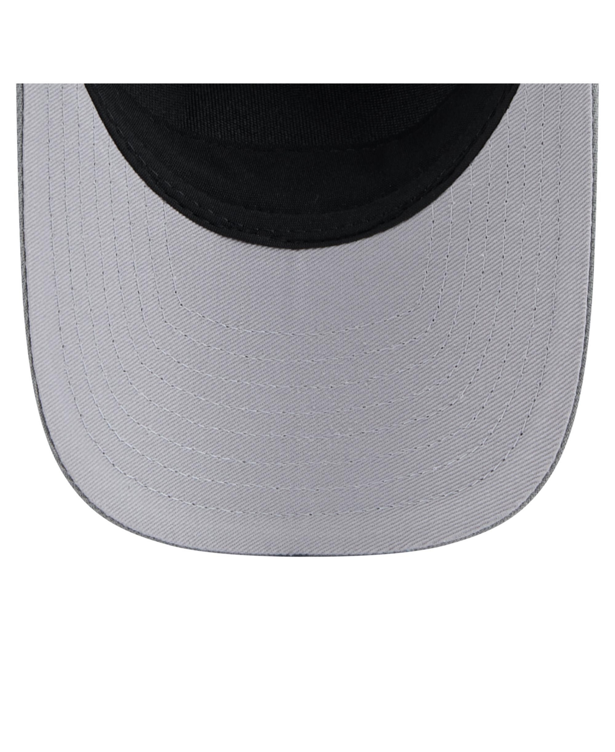 New Era Men's Gray Cleveland Browns Domain 9forty A-frame Trucker Adjustable Hat In Gray