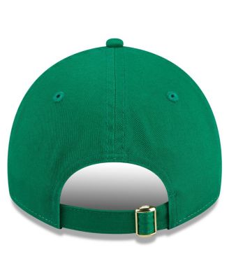 Men's White/Green Houston Astros 2024 St. Patrick's Day 9TWENTY Adjustable Hat